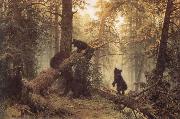 Ivan Shishkin Morning in a Pine Forest oil painting picture wholesale